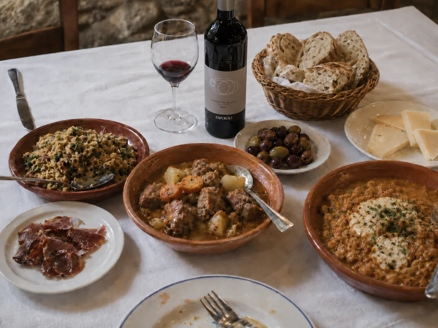 The unhurried Alentejo table
